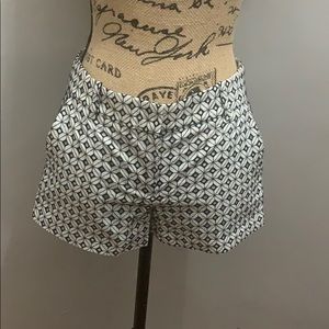 J.crew shorts in a very nice pattern.
